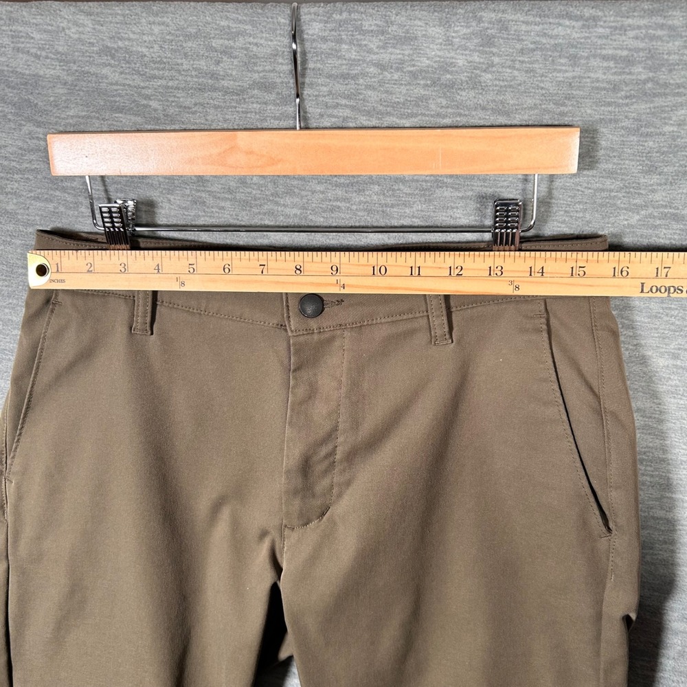 Proof Nomad Chino Pants Mens 32x32 Brown Slim Fit Performance Stretch Huckberry - Picture 6 of 7